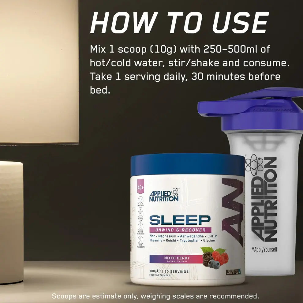 Applied Nutrition Sleep Unwind & Recover,  300 Gm, Improves Sleep Quality Applied Nutrition