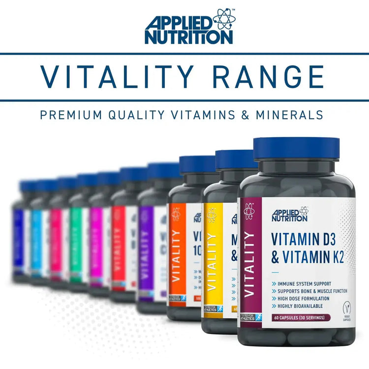 Applied Nutrition Vitamin D3 & K2 60caps Puzzle Supps