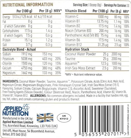 Applied Nutrition tri-Magnesium Powder, 200 Gm, Reduce Tiredness & Fatigue Applied Nutrition