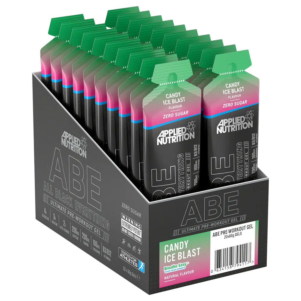 Applied-nutrition ABE Pre Workout Gel | All Black Everything | Enhanced Performance & Focus | Reduces Fatigue | Citrulline & Creatine Applied Nutrition