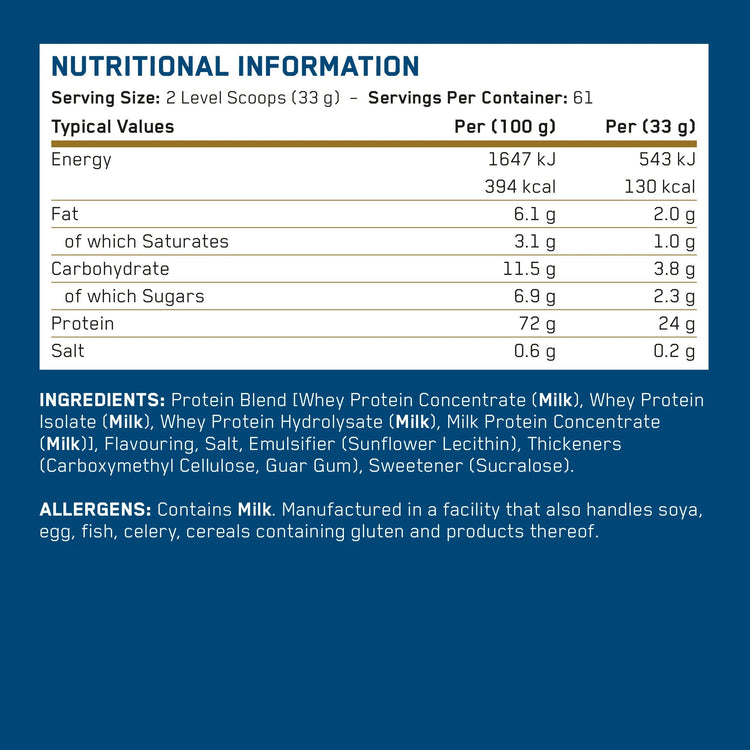 Applied nutrition critical whey protein 132g Applied nutrition