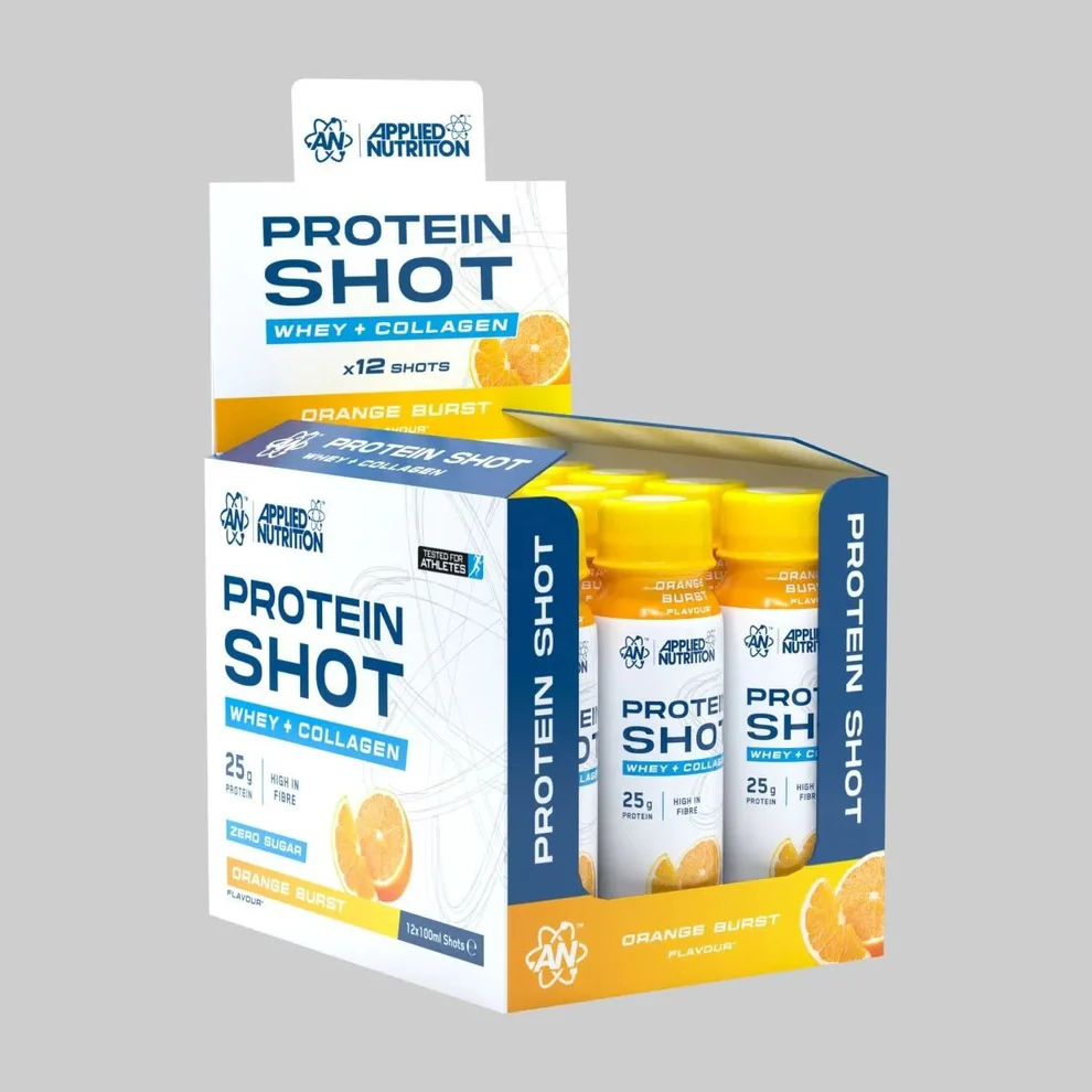 Applied nutrition shot whey protein with collagen 100ml (12x100ml) Applied Nutrition