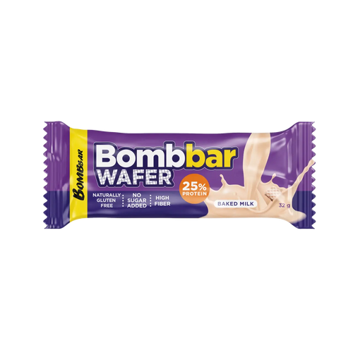 Bombbar high Protein Wafer Baked Milk Flavour 12x32g (384g) Bombbar