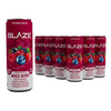 BLAZE Vitamins Water – Zero Sugar Carbonated Hydration 12x355ml Puzzle Supps