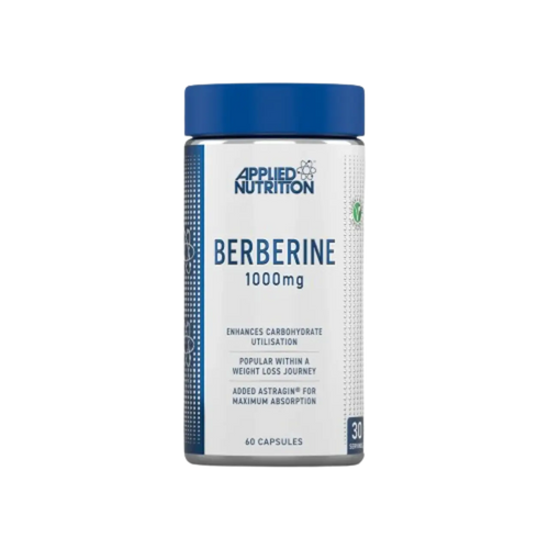 Applied Nutrition BERBERINE CAPSULES 1000MG  60CAPSULE (30 SERVINGS) Applied Nutrition