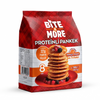 Bite & More Pre-Baked Protein Pancakes (21g x 8 Packs) – 32g Protein, High Fiber, 168g Bite & More