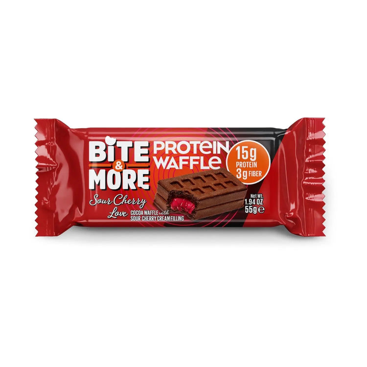 Bite & more Protein waffles No Added Sugar | 50g Bite & more