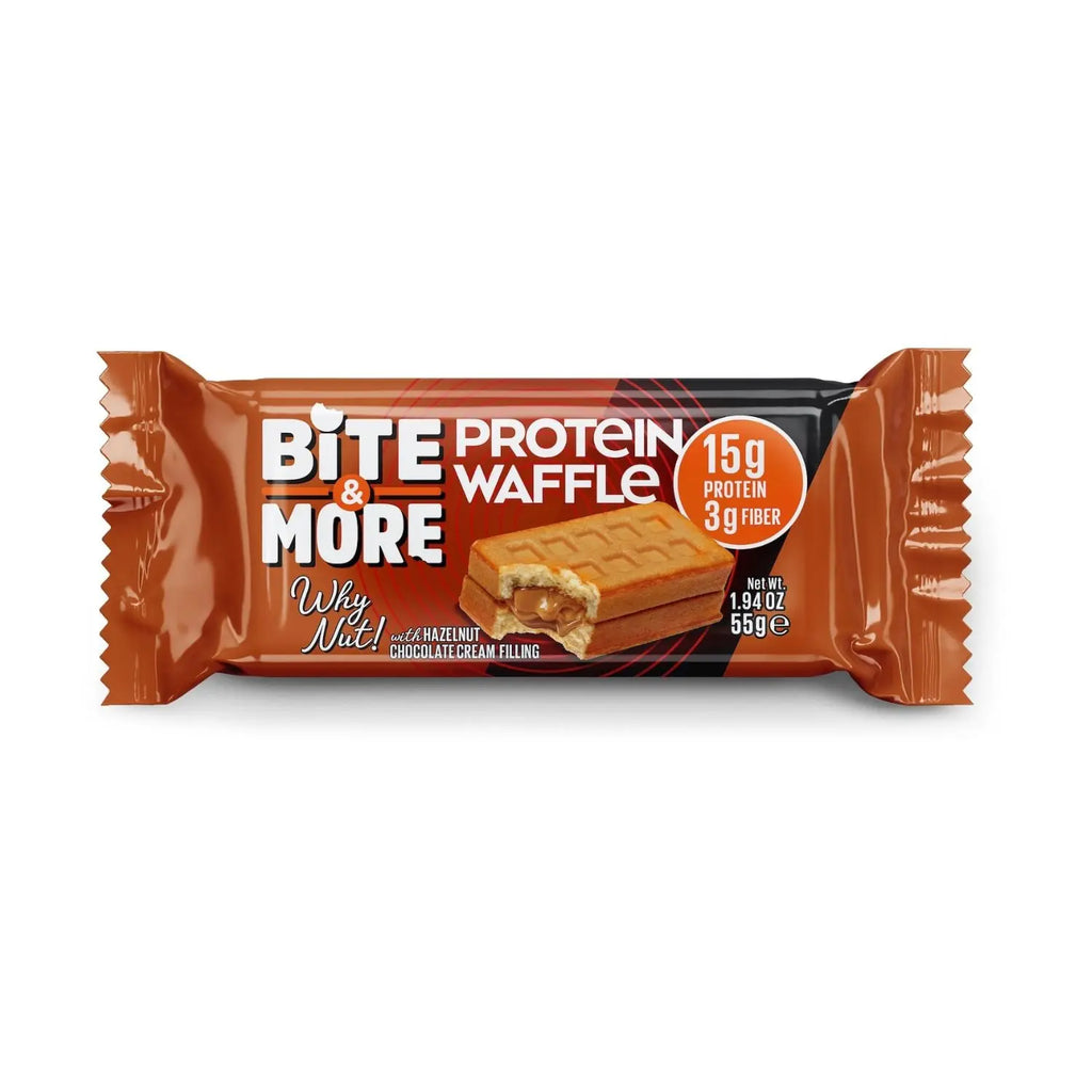 Bite & more Protein waffles No Added Sugar | 50g Bite & more