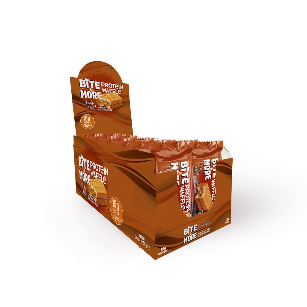 Bite & more Protein waffles No Added Sugar | 50g Bite & more