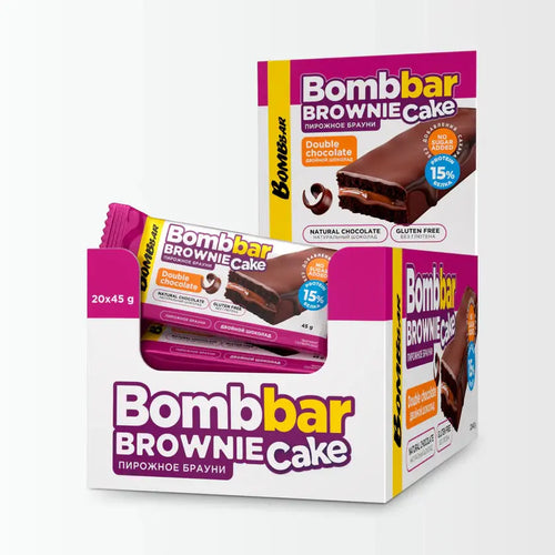 Bombbar Brownie Protein Brownie Cake 20x45g Puzzle Supps