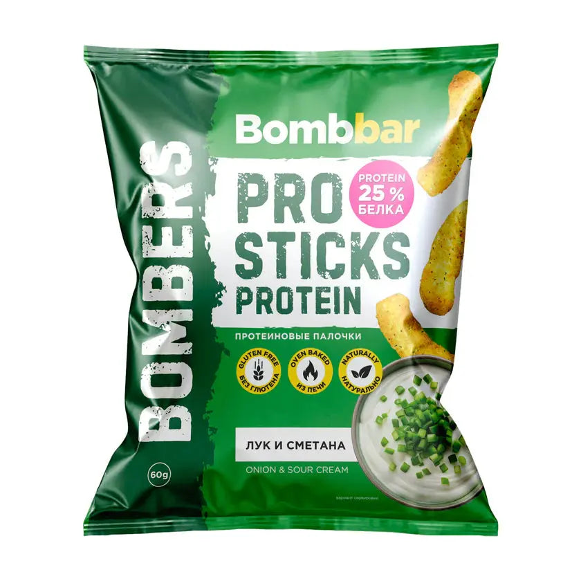 Bombbar Gluten Free Protein Corn Sticks 14x60g Bombbar