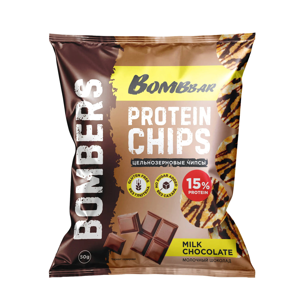 Bombbar protein chips 14x50g Puzzle Supps