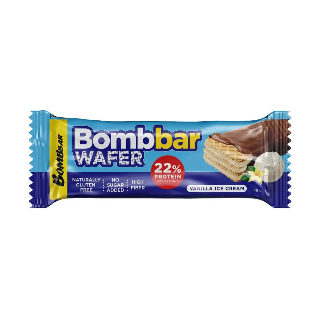 Bombbar High-Protein Wafers: Indulge in Guilt-Free Snacking with Sugar-Free, Gluten-Free Delights Bombbar