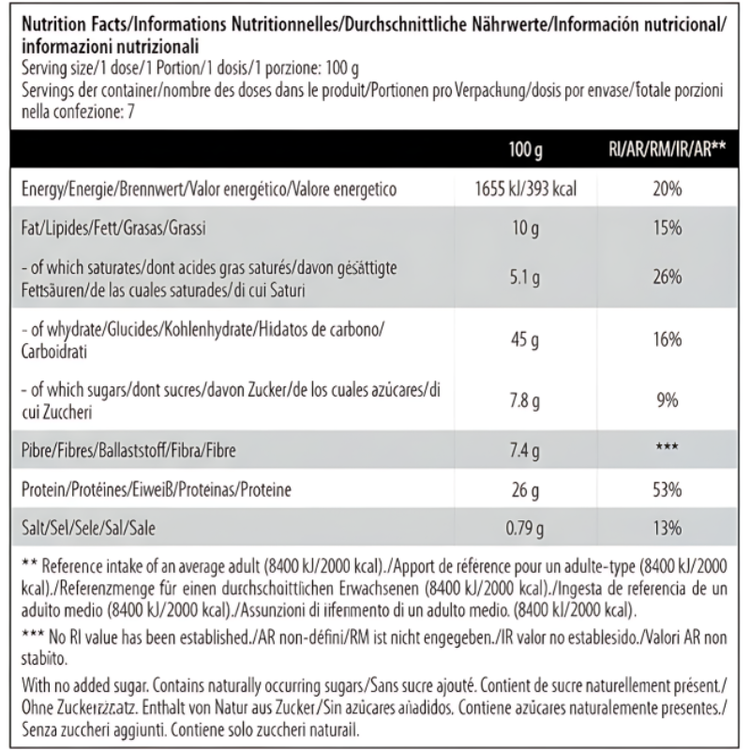 سايتك نيوترشن وجبة إفطار بروتينية 700 جرام