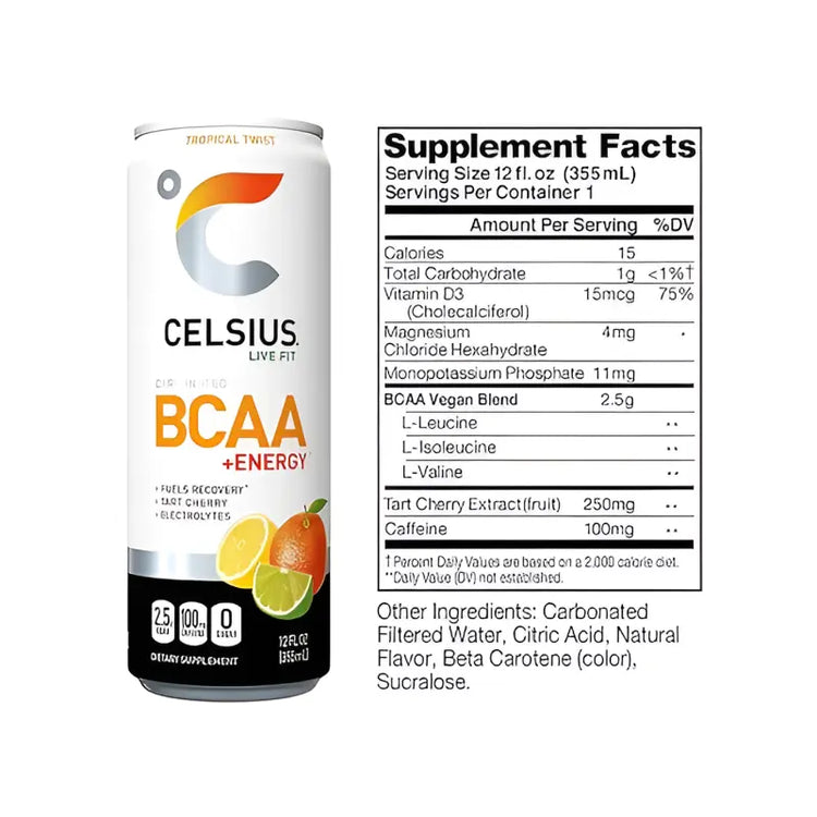 CELSIUS BCAA ENEGRY 330ml Celsius