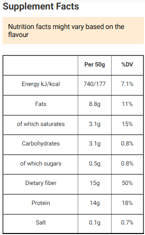 Chikalab Protein Cookie Dessert Souffle (8x55g) 440g Chikalab