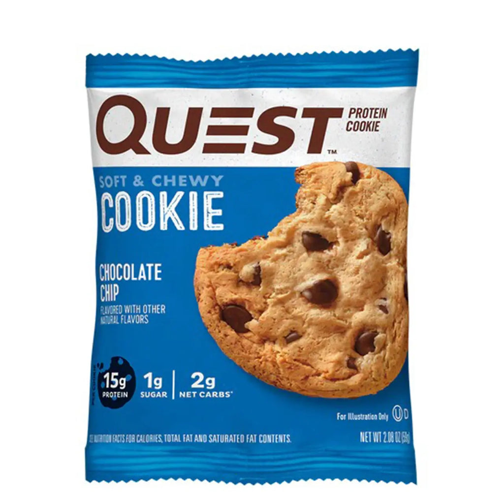 Quest Nutrition Protein Cookies Chocolate Chip Flavor (12x58g) 696g Quest Nutrition