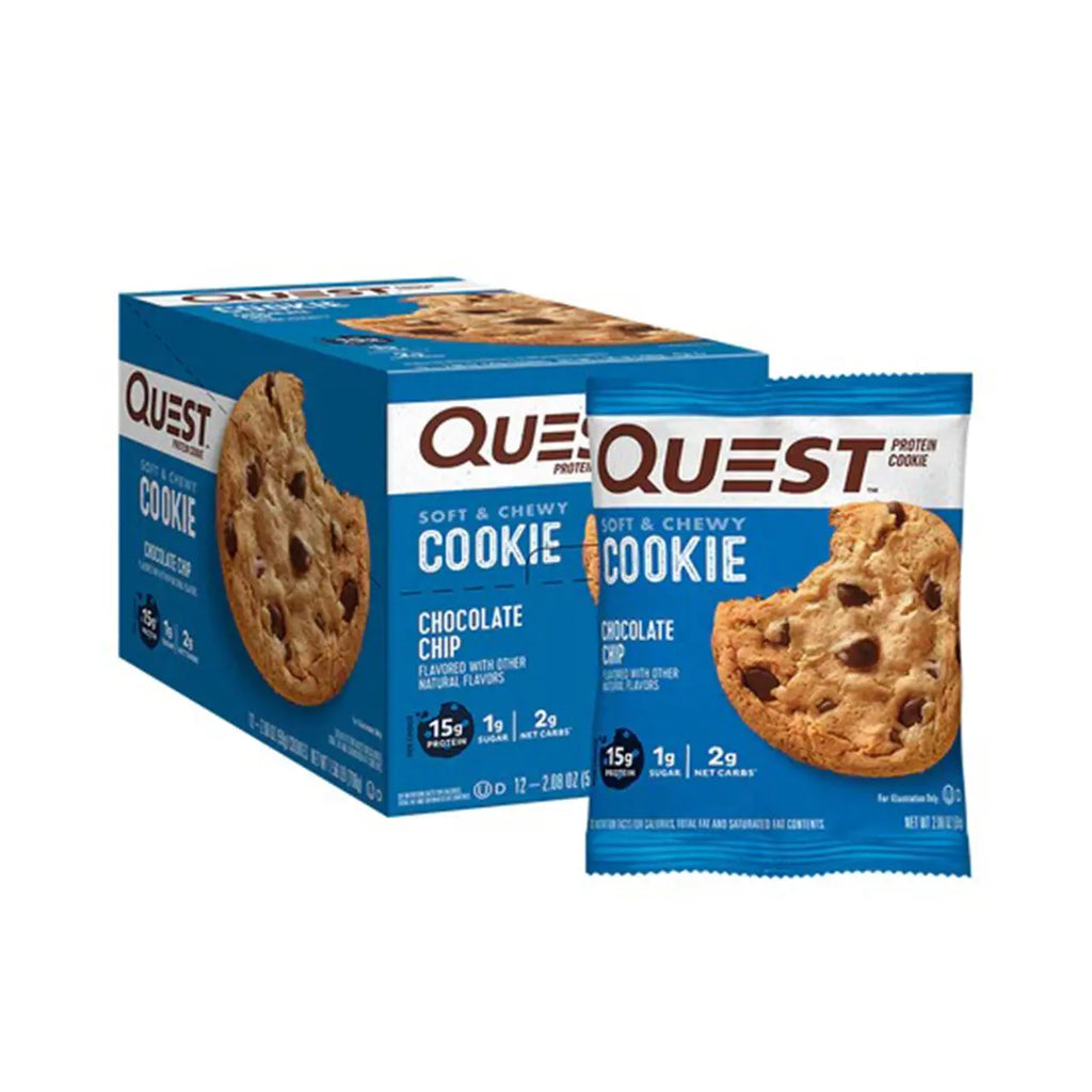 Quest Nutrition Protein Cookies Chocolate Chip Flavor (12x58g) 696g Quest Nutrition