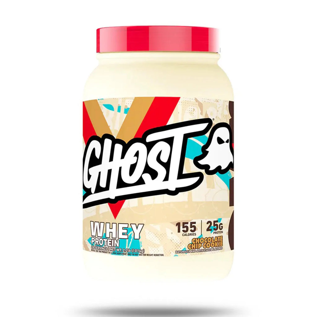 Buy Ghost Whey Protein - Chocolate Chip COOKIE Flavor | 1014g - Premium Blend for Muscle Growth Ghost