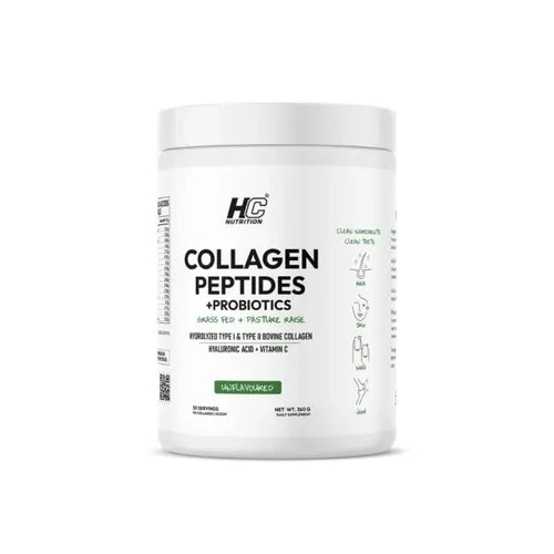 HC Nutrition Collagen Peptides + Probiotics (30 Servings) 360g HC Nutrition