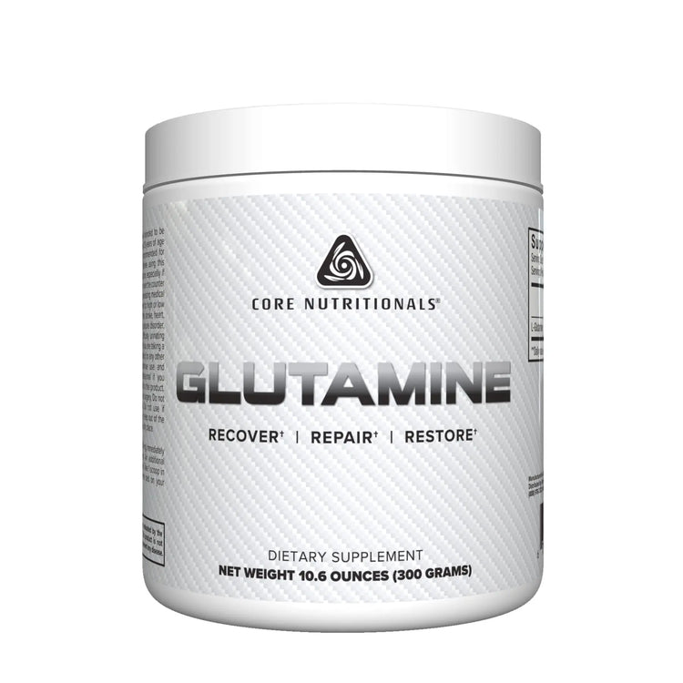 Core Nutrition Glutamine, Enhances Muscle Growth and Immune Support, 5000mg, 60 Servings Core Nutrition