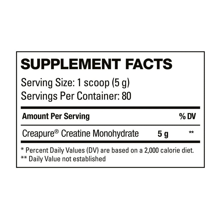 HD Muscle Creatine 400g 80 servings Puzzle Supps