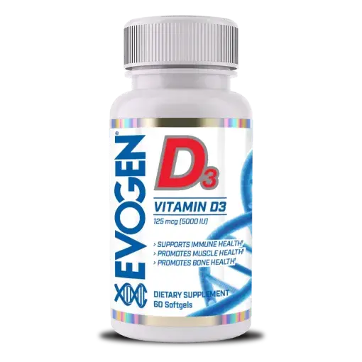 EVOGEN Vitamin D3 60 Softgels Puzzle Supps