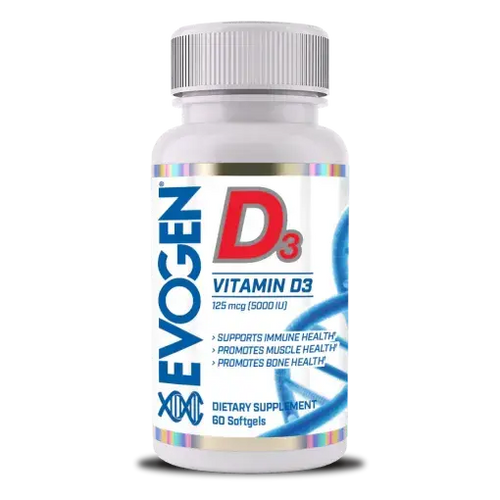 EVOGEN Vitamin D3 60 Softgels Puzzle Supps