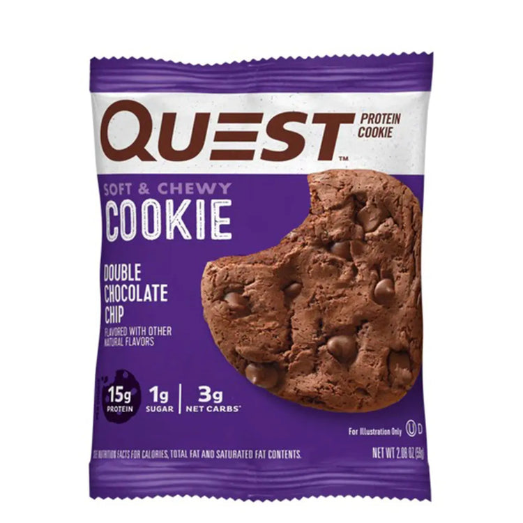 Quest Nutrition Protein Cookies Double Chocolate Chip 12x58g) 696g Quest Nutrition