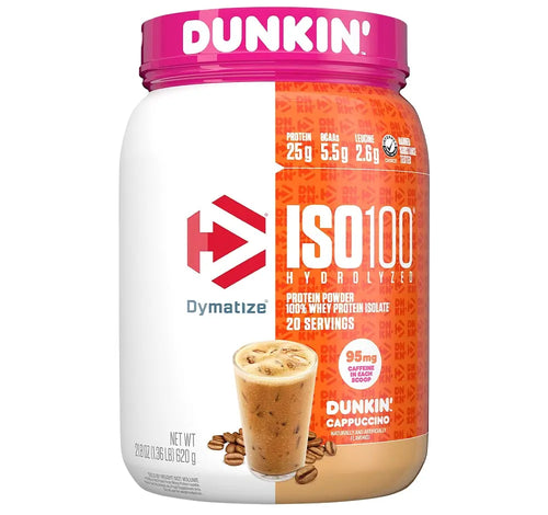 Dymatize ISO 100 Dunkin Whey Protein 650g 20 Servings Dymatize