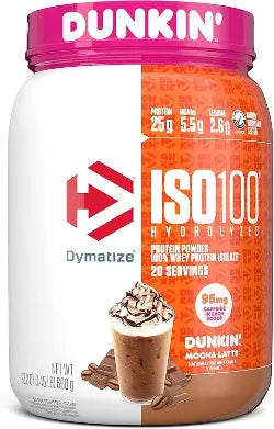 Dymatize ISO 100 Dunkin whey protein 650g 20servings Dymatize