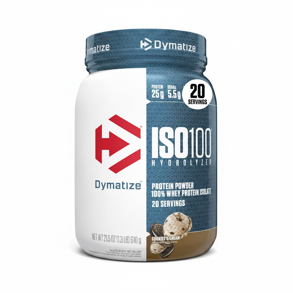 Dymatize ISO 100 Protein Powder - High-Quality Protein for Muscle Recovery- 20 servings Dymatize