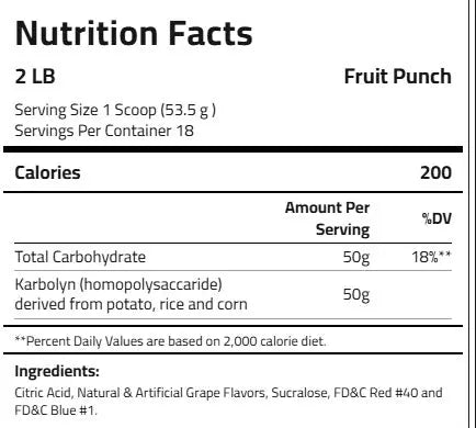 EFX Sports karbolyn fuel 1000g Puzzle Supps