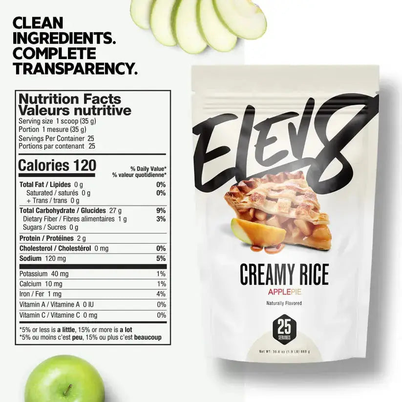 Elev8 Creamy rice: High Protein, No-Cook, Ready in 30 Seconds- 300g Elev8