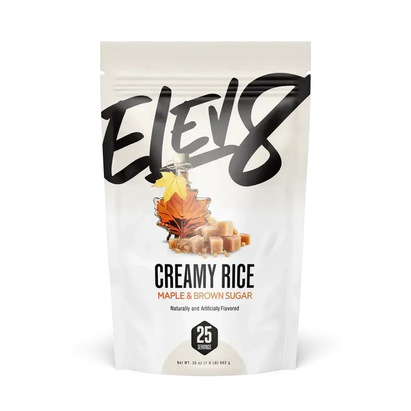 ELEV8 Creamy Rice – High-Protein, Vegan, Gluten-Free | No-Cook, Ready in 30 Seconds Elev8