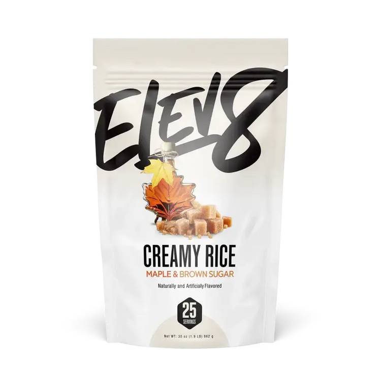 ELEV8 Creamy Rice – High-Protein, Vegan, Gluten-Free | No-Cook, Ready in 30 Seconds Elev8