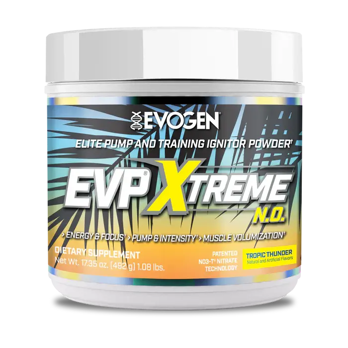 EVOGEN EVP XTREME Best Pre-Workout Supplement in the UAE – Extreme Muscle Pumps, Energy & Focus Evogen