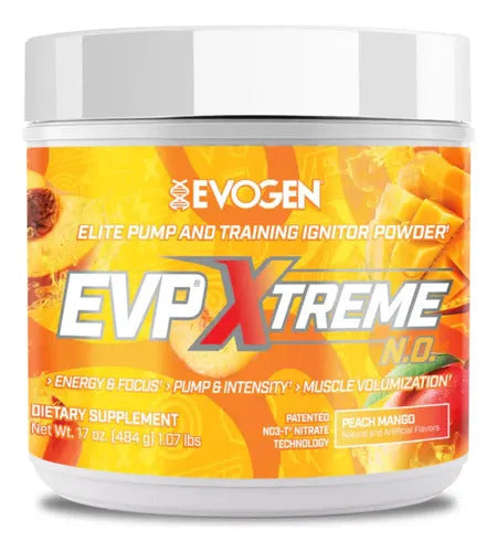 EVOGEN EVP XTREME Best Pre-Workout Supplement in the UAE – Extreme Muscle Pumps, Energy & Focus Evogen