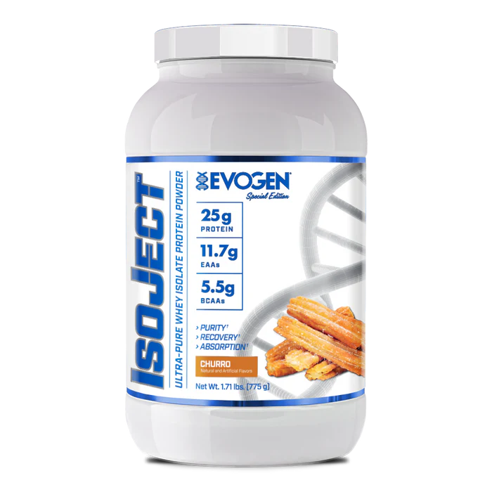 EVOGEN ISOJECT Ultra-Pure Whey Isolate – Low Calorie, Zero Sugar, Gluten-Free- 910g Evogen