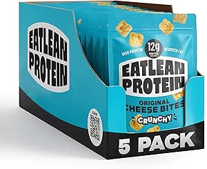 Eatlean protein original cheese bites crunchy | 12x20g Eatlean protein