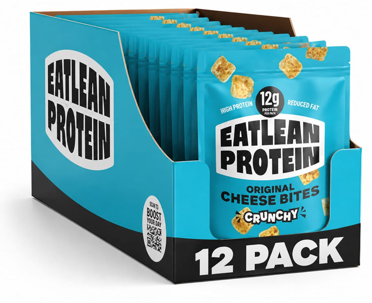 Eatlean protein original cheese bites crunchy | 12x20g Eatlean protein
