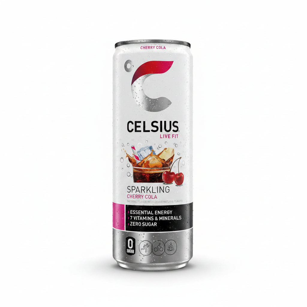 Energize Your Day with Celsius Sparkling Energy Drinks - 12-Pack of 335ml Cans Celsius