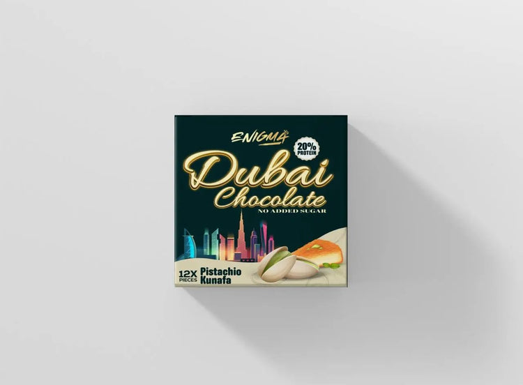 Enigma Dubai high Protein chocolate | No added Sugar 12x35g enigma