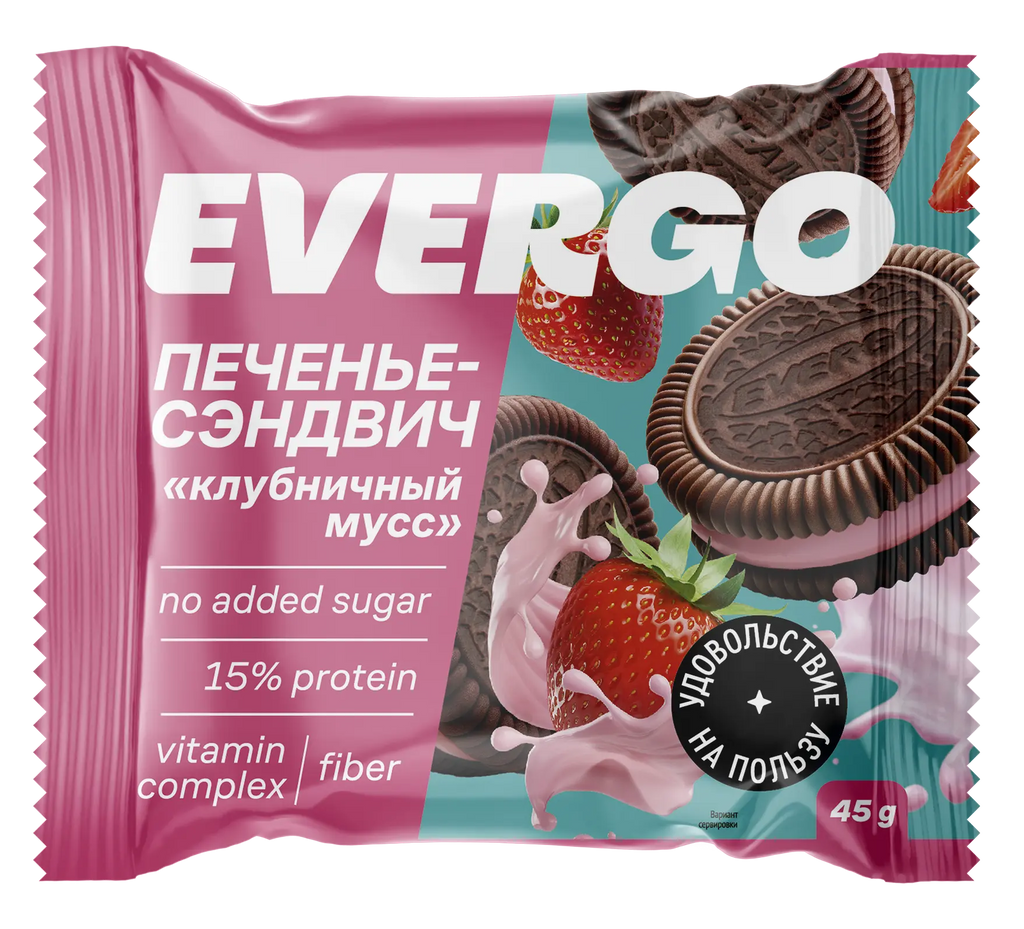 Evergo high Protein Cookies 10x40g Evergo