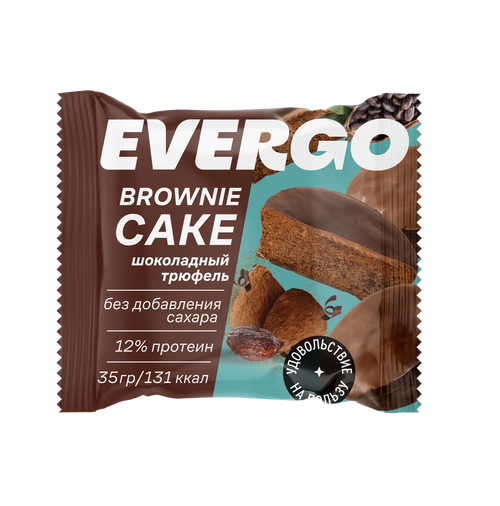 Evergo protein Cake brownie 8x35g Evergo