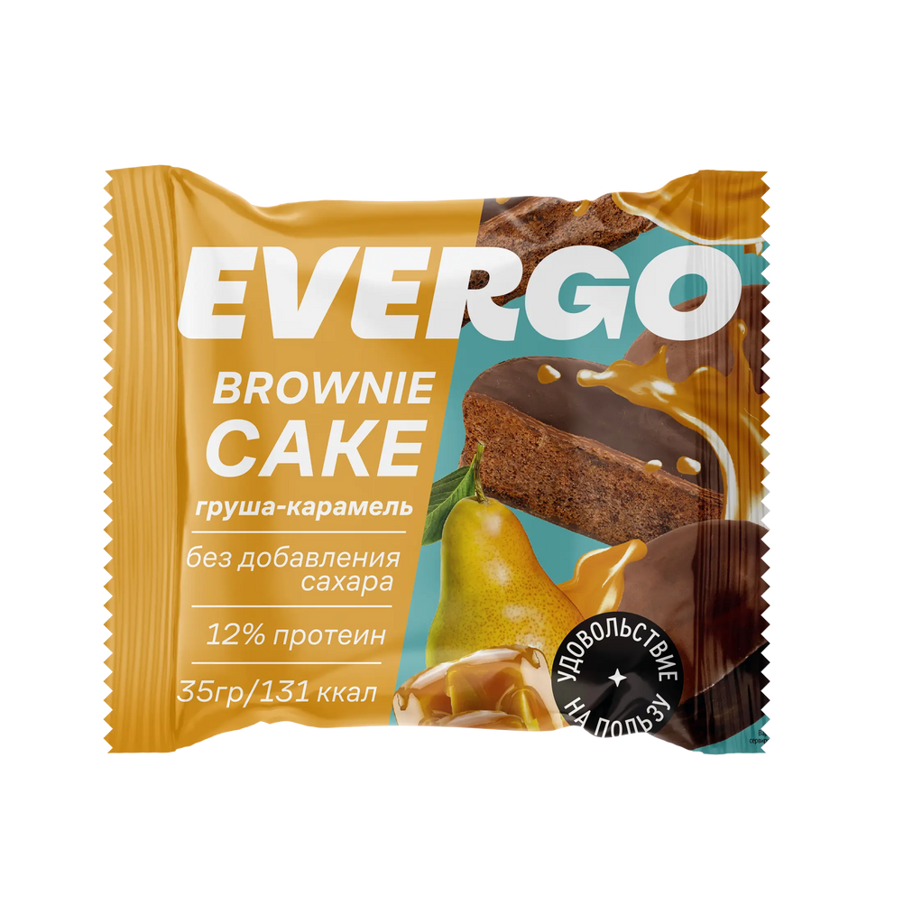 Evergo protein Cake brownie 8x35g Evergo