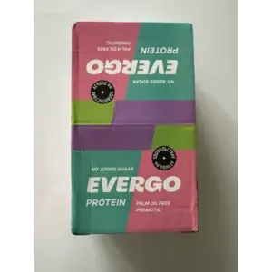 Evergo protein bar brownie 12x50g Evergo