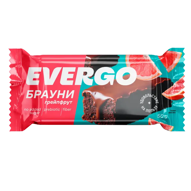 Evergo protein bar brownie 12x50g Evergo