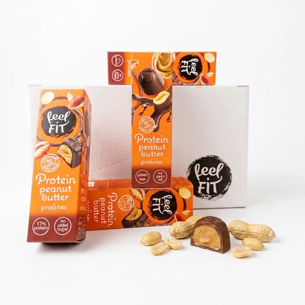 Feel Fit Enjoy Protein Balls | Coconut & Peanut Butter | No added Sugar Puzzle Supps