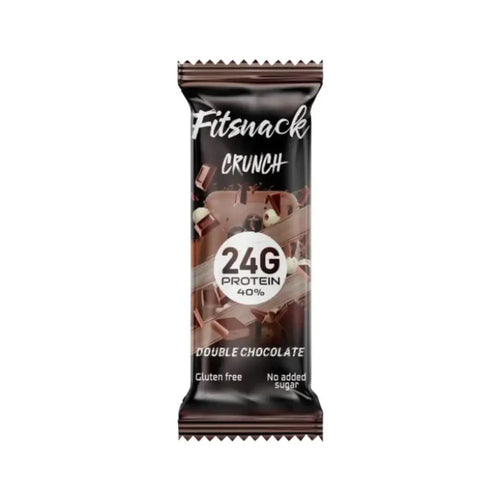 Fitsnack Crunch Bar with Collagen – No Added Sugar, High Fiber & Protein | 60g Fitsnack